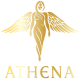 Athena Cosmetic Clinic Rotorua Reversed Logo Gold